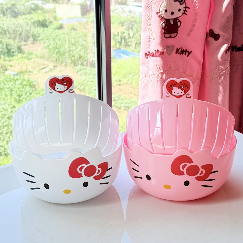 Wedding Hampers - Dwupoziomowy koszyk do odsączania Hello Kitty,