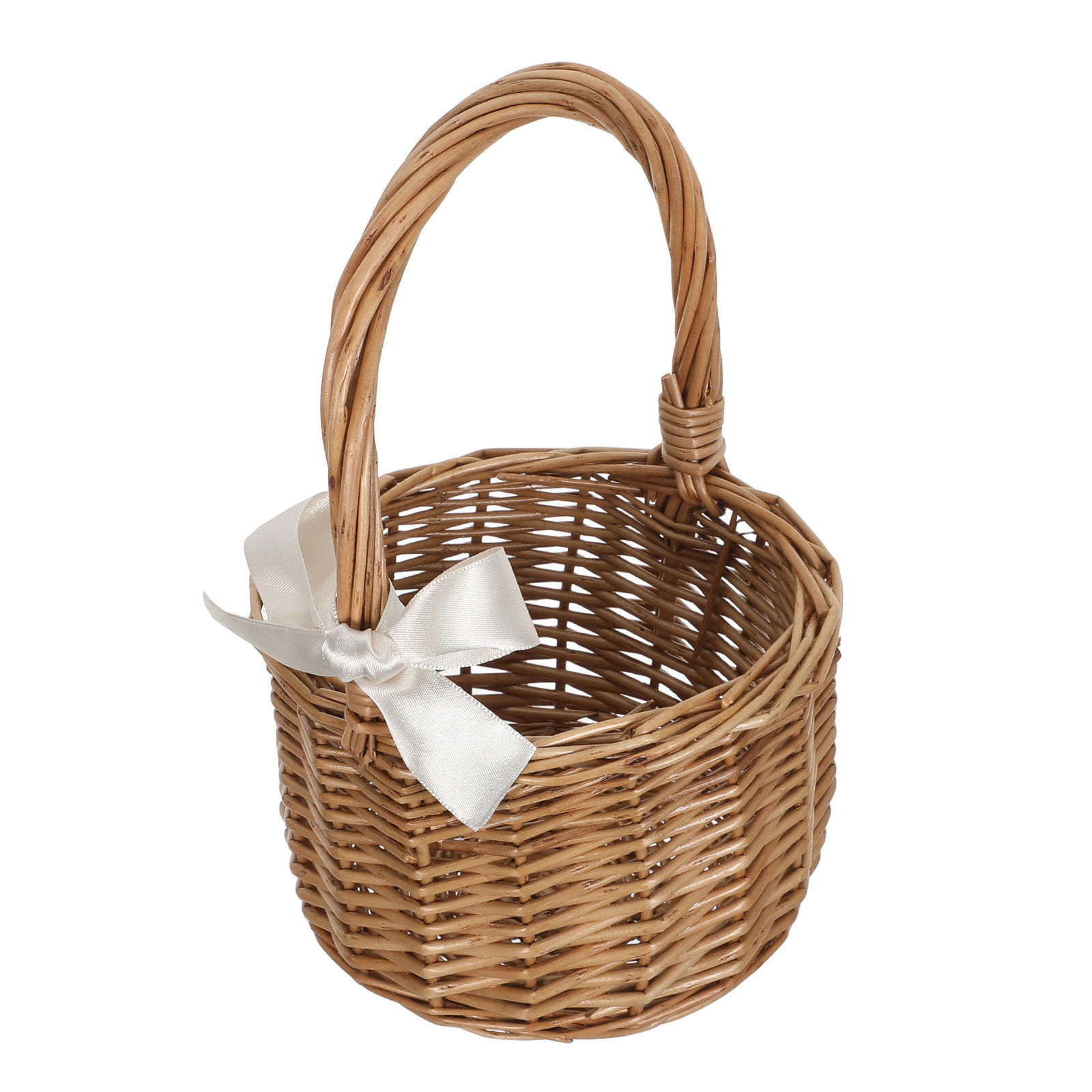 Wedding Hampers - Ręcznie pleciony kosz na kwiaty z