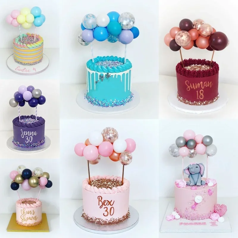 Confetti Balloon Set - 10 sztuk 5-calowych balonów do ciast