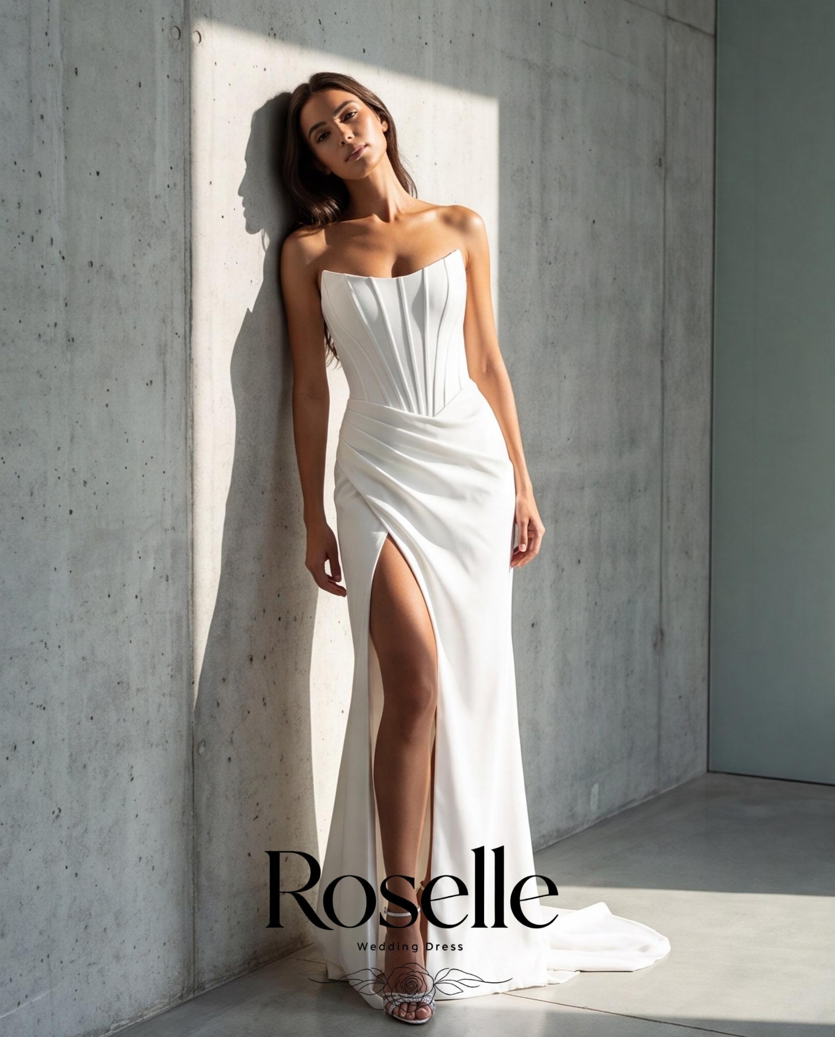 ROSELLE Suknia Ślubna Syrena P – Wedding Qw recenzja i cena