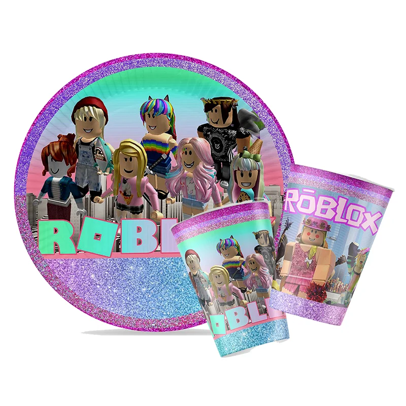 Roblox Girl Dekoracje na fiole – Confetti Balloon Set recenzja i cena