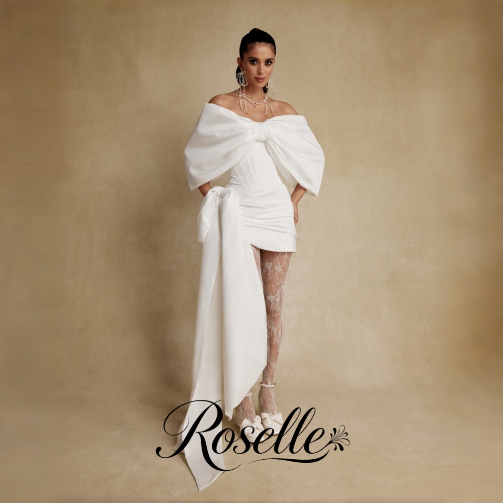 ROSELLE Sukienka ślubna mini z – Wedding Qw recenzja i cena