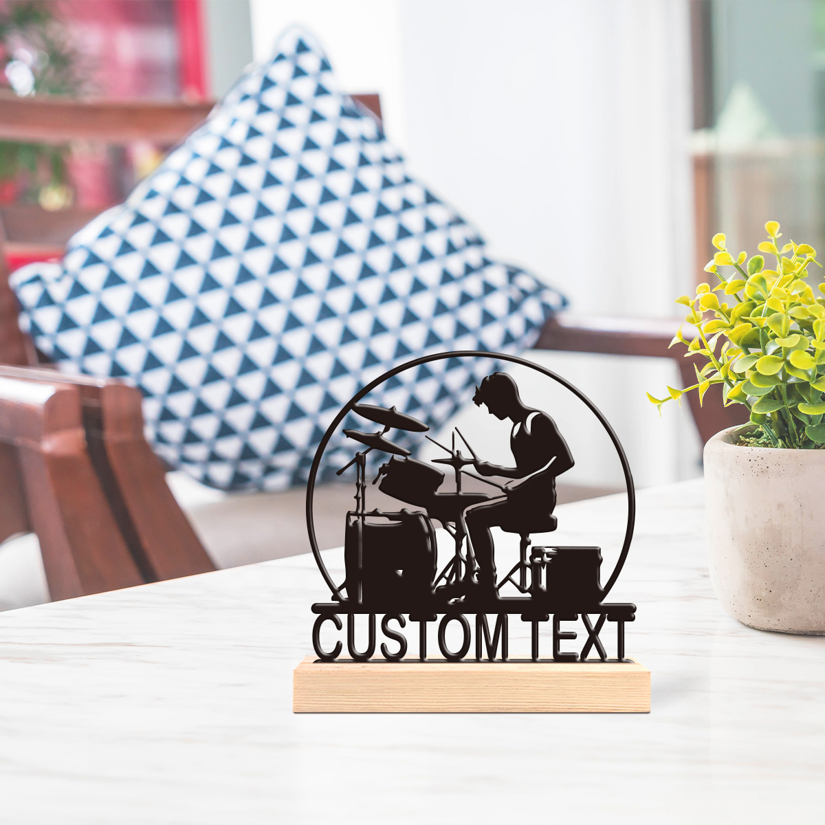1 szt. Ciekawa metalowa statue – Wedding Party Supply recenzja i cena