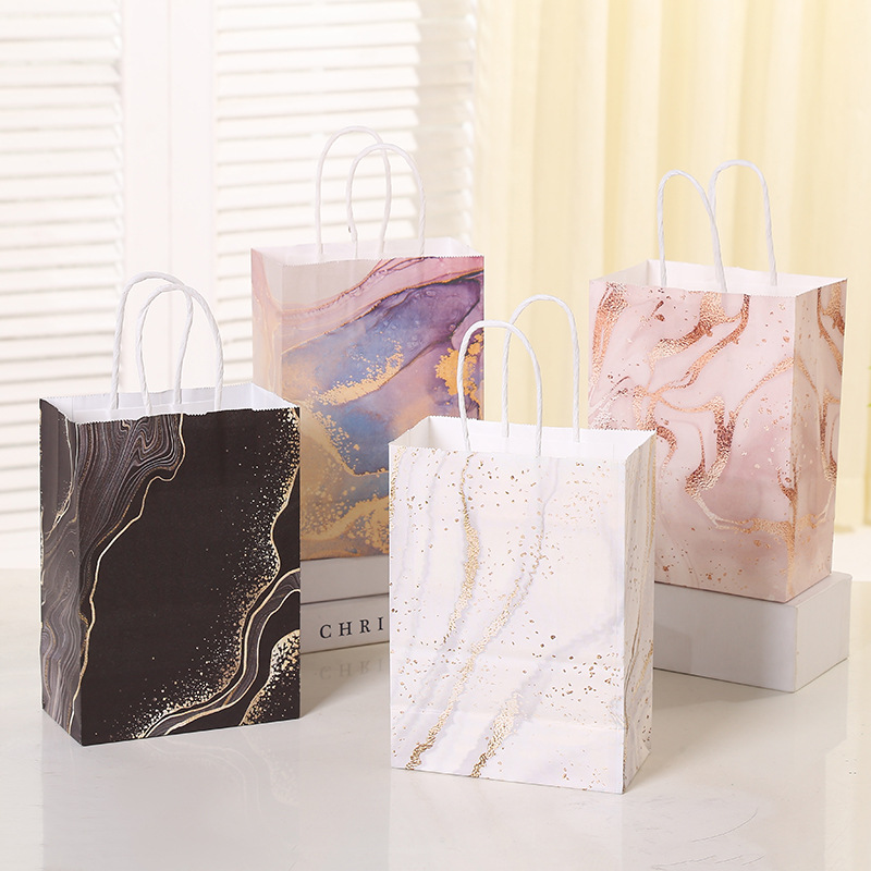5Pcs Marble Design Kraft Paper – Wedding Supply List recenzja i cena