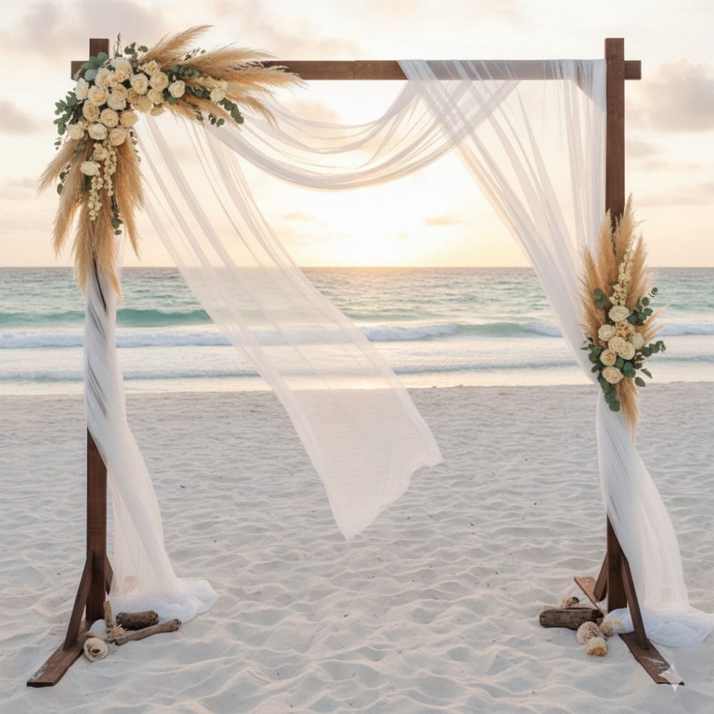 Drewniany łuk ślubny w stylu l – Wedding Support recenzja i cena