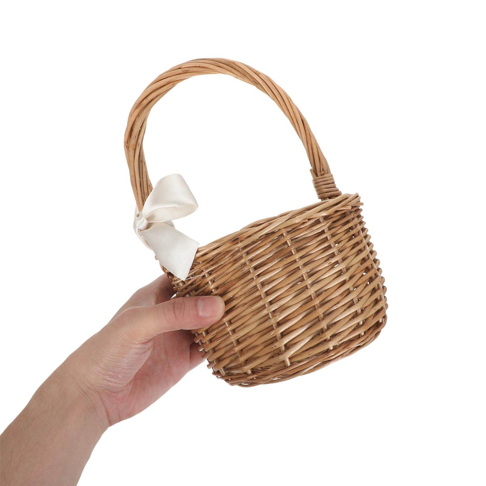 Ręcznie pleciony kosz na kwiat – Wedding Hampers recenzja i cena