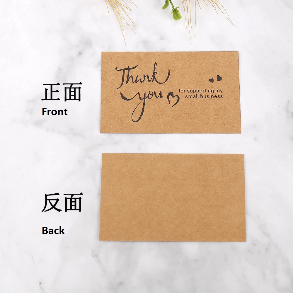 50 szt. Kartki z podziękowanie – Wedding/Event Supply Store recenzja i cena