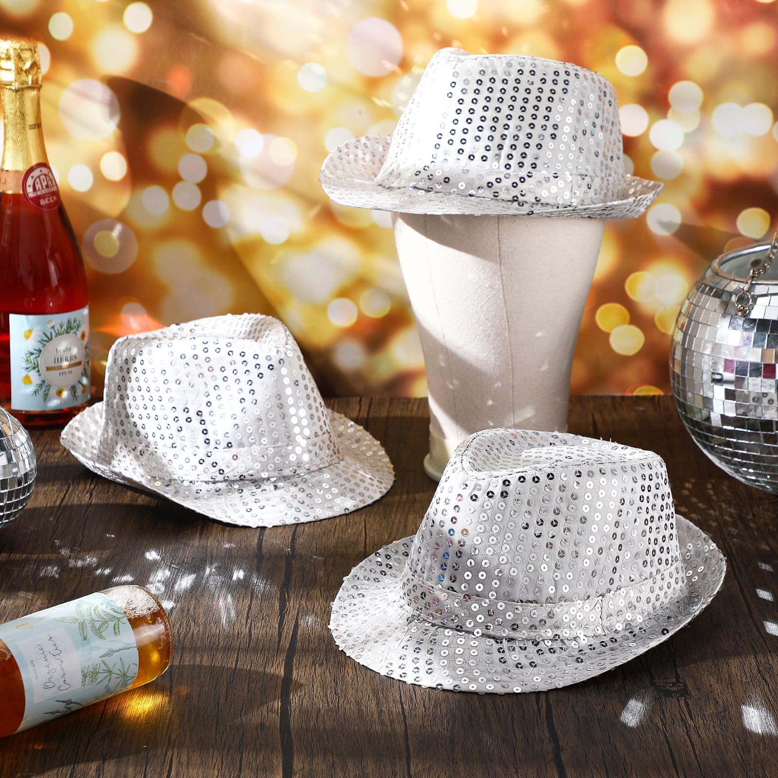 12-36 szt. Czapki z cekinami H – Wedding Supply In Bulk recenzja i cena