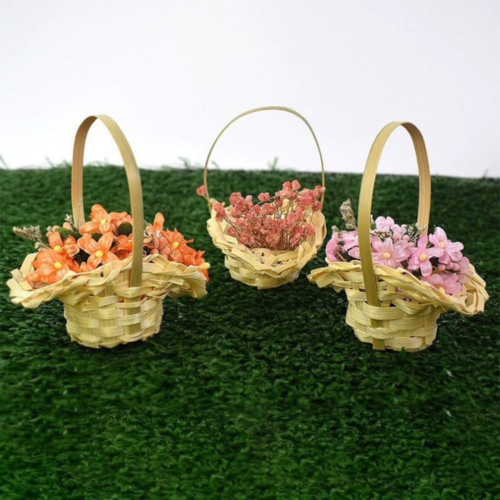 Mini warkocz Kosze na kwiaty z – Wedding Hampers recenzja i cena