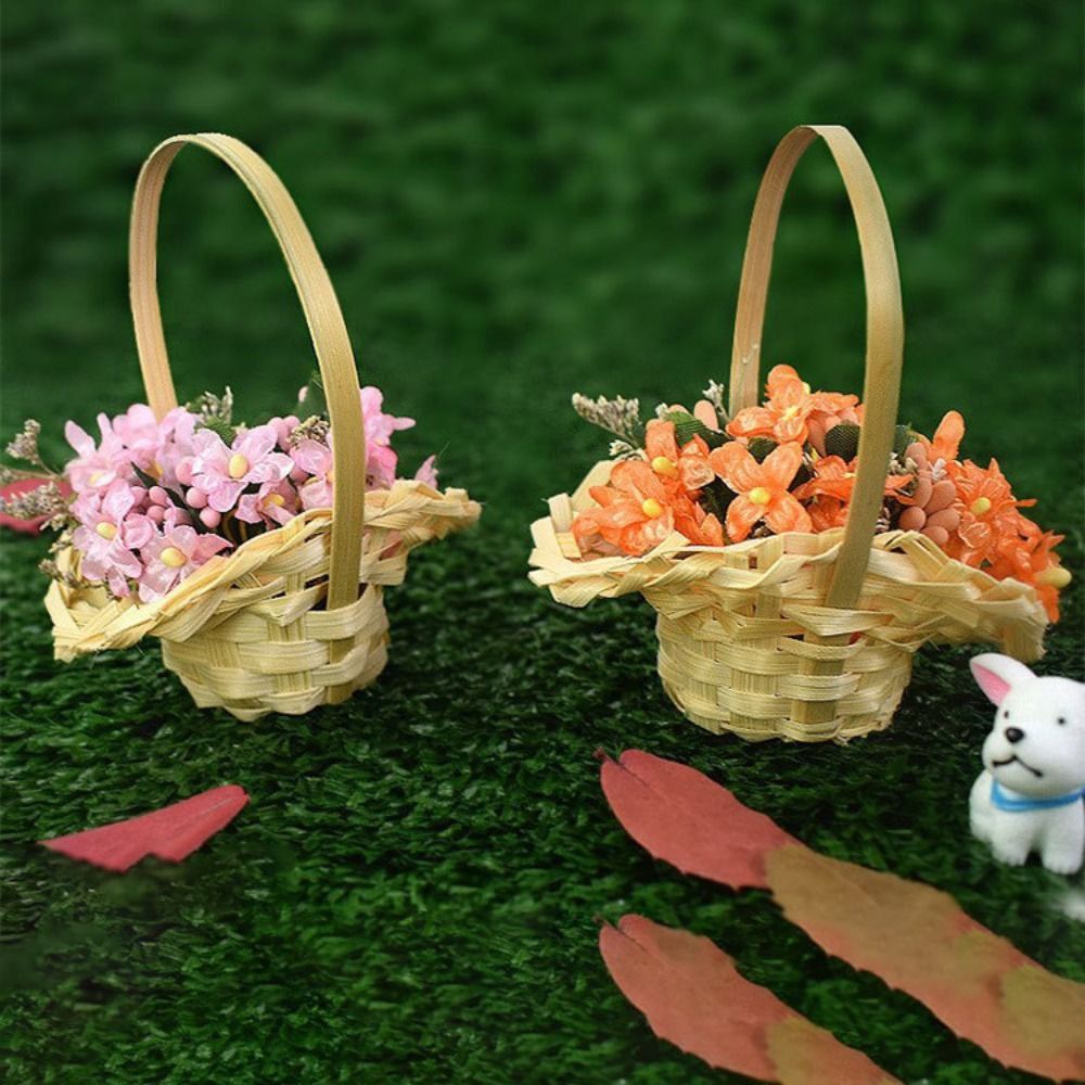 Mini warkocz Kosze na kwiaty z – Wedding Hampers recenzja i cena