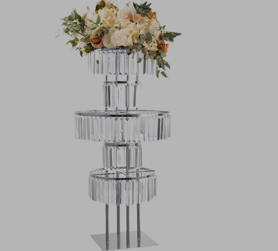 4 szt. Kryształowe stojaki na  – Wedding/Event Supply Store recenzja i cena