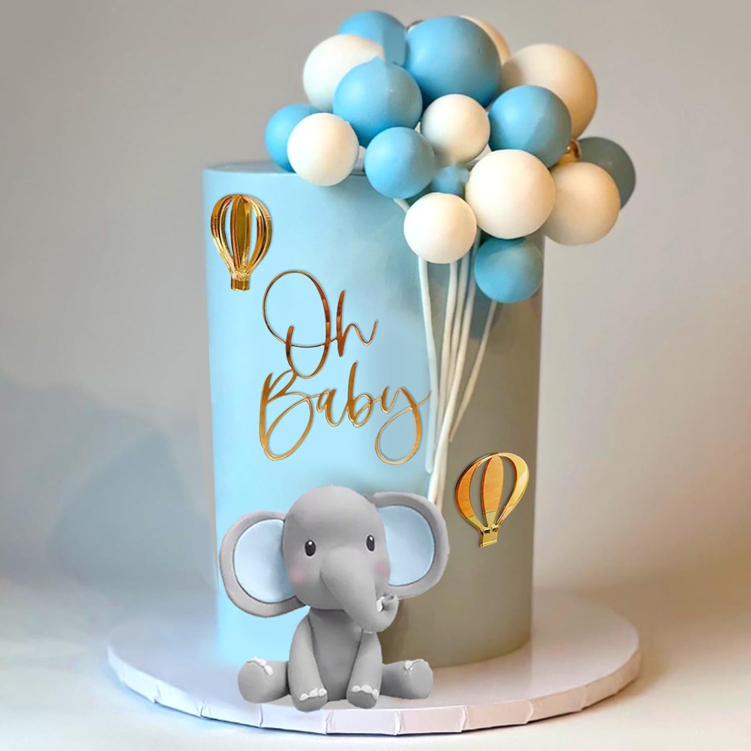 Dekoracja tortu w kształcie sł – Confetti Balloon Set recenzja i cena