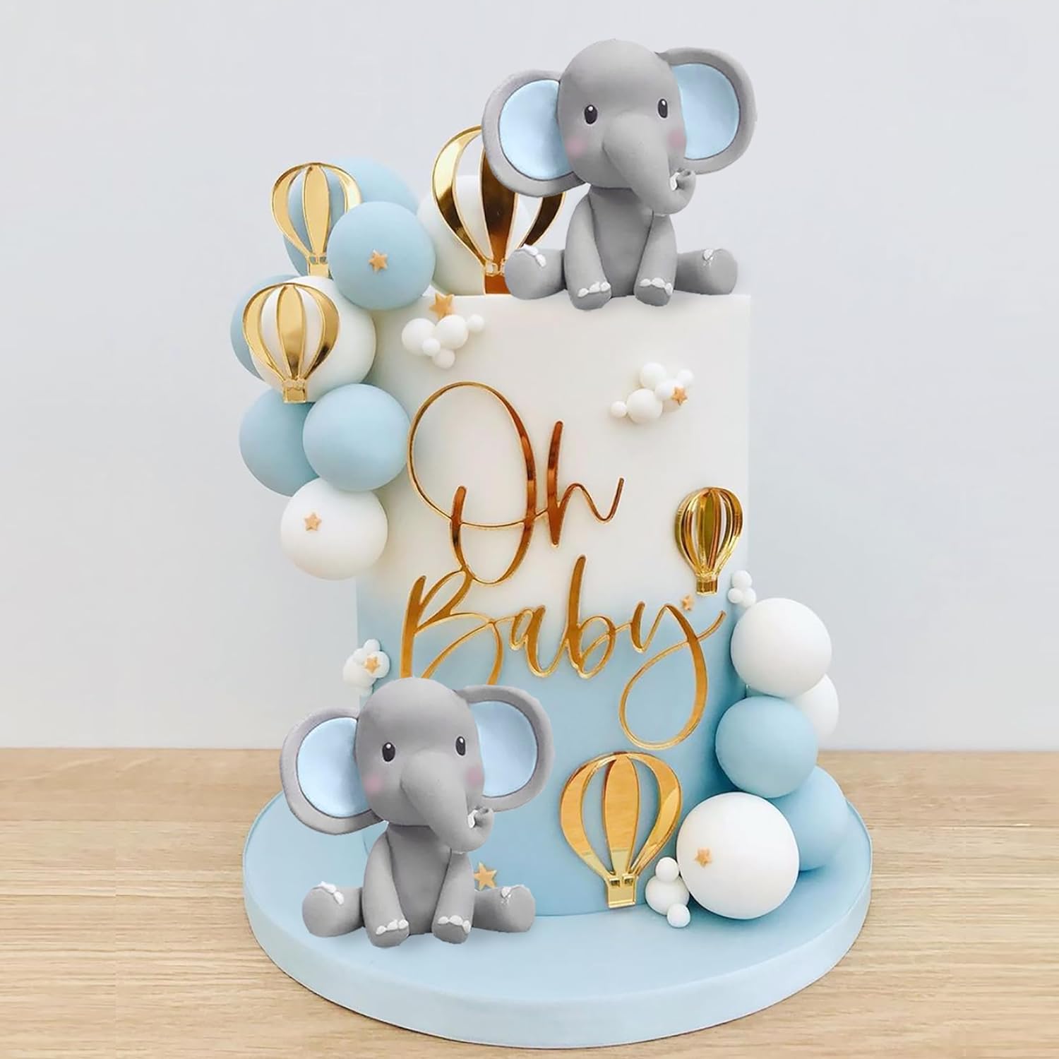 Dekoracja tortu w kształcie sł – Confetti Balloon Set recenzja i cena